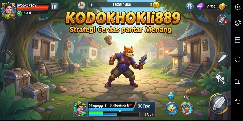 Screenshot gameplay KODOKHOKI889 yang menunjukkan strategi menarik.