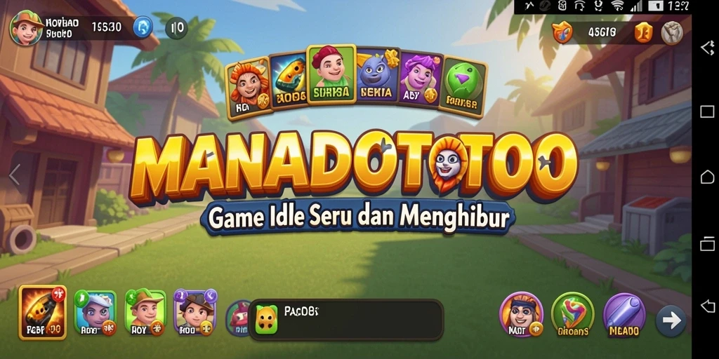 Screenshot utama MANADOTOTO memperlihatkan gameplay yang seru dan menegangkan.