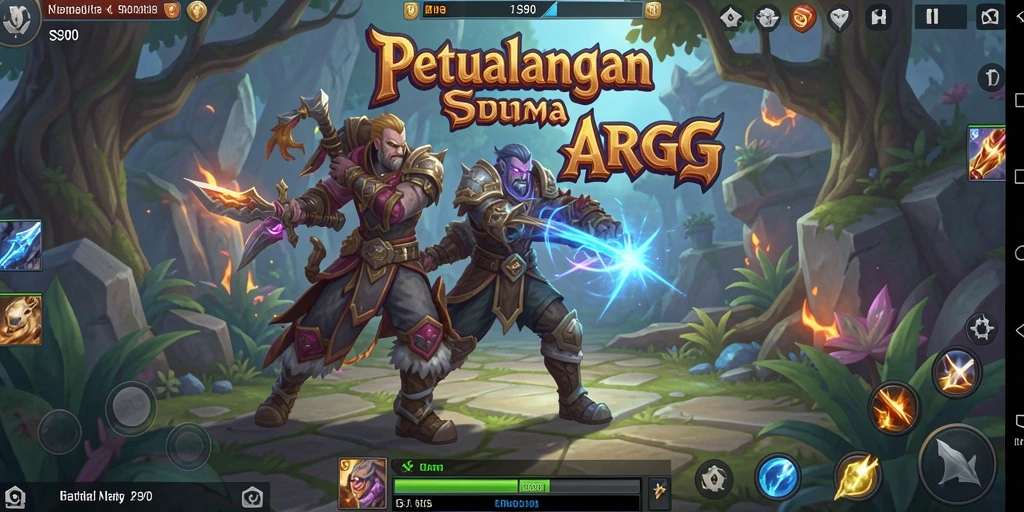 Tampilan gameplay S80 yang menarik dalam dunia ARPG.